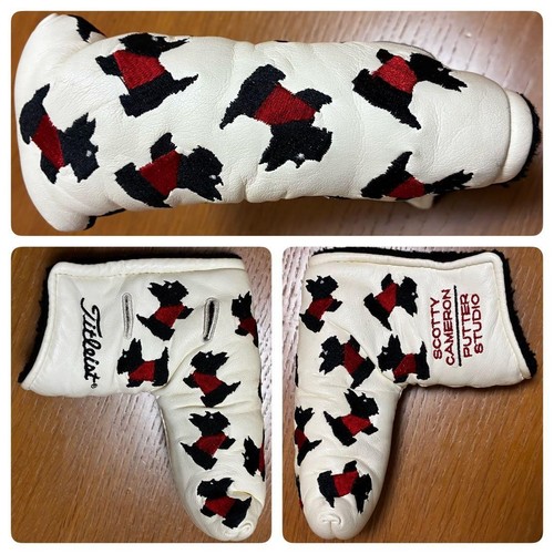 Scotty Cameron Dancing Scotty Dog Putter Headcover White 1pc #26090208