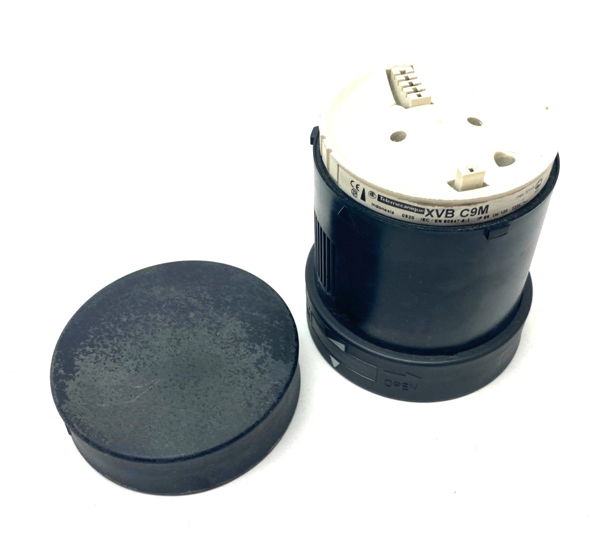 Schneider Electric XVB C9M Harmony Audible Alarm Unit + Cap 70-90dB 084597