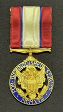 Original WW2 WWII US Army Slot Brooch Army Distinguished Service Medal