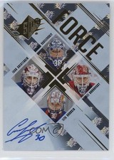 2024-25 SPx Force Auto 13/25 Ilya Sorokin #SF-VSBS Auto 1dd3