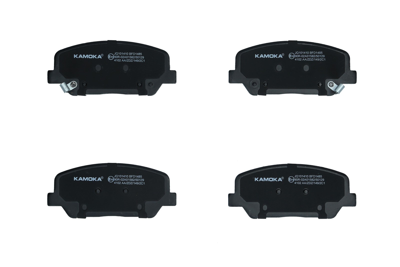 2x ✅Fits KAMOKA JQ101410 HAM PADS. BEFORE. HYUNDAI i30 11'->, KIA PR ⭐UK Seller⭐