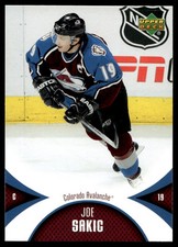 2006-07 Upper Deck Trilogy Joe Sakic Colorado Avalanche #24