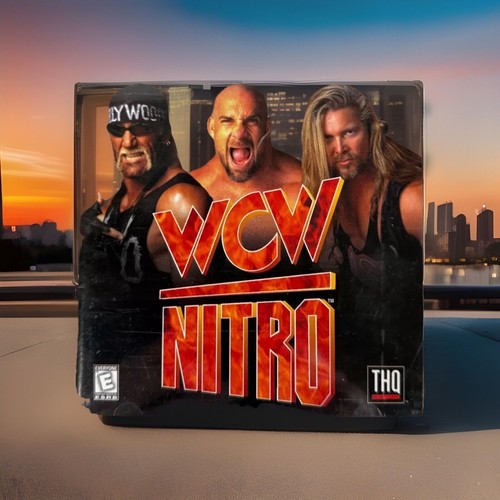WCW Nitro PC CD-ROM 1998 in Jewel Case with Booklet, no Box