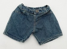 Build-A-Bear BAB Medium Wash Denim Shorts 1051817