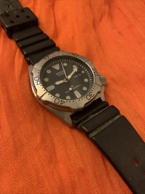 Herren Seiko 5H26-7A00 Quarz Profi Taucheruhr - 200m