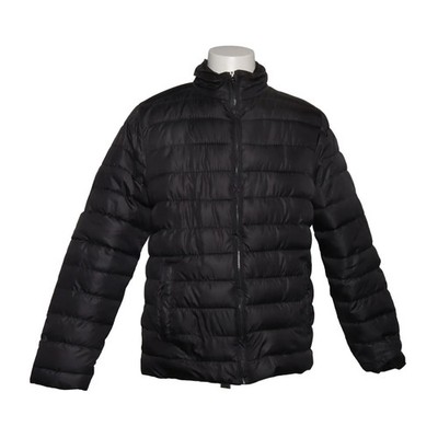 Identic Man, Leichte Jacke, Herren, Größe: M, Schwarz, Polyester, Einfarbig #tLb