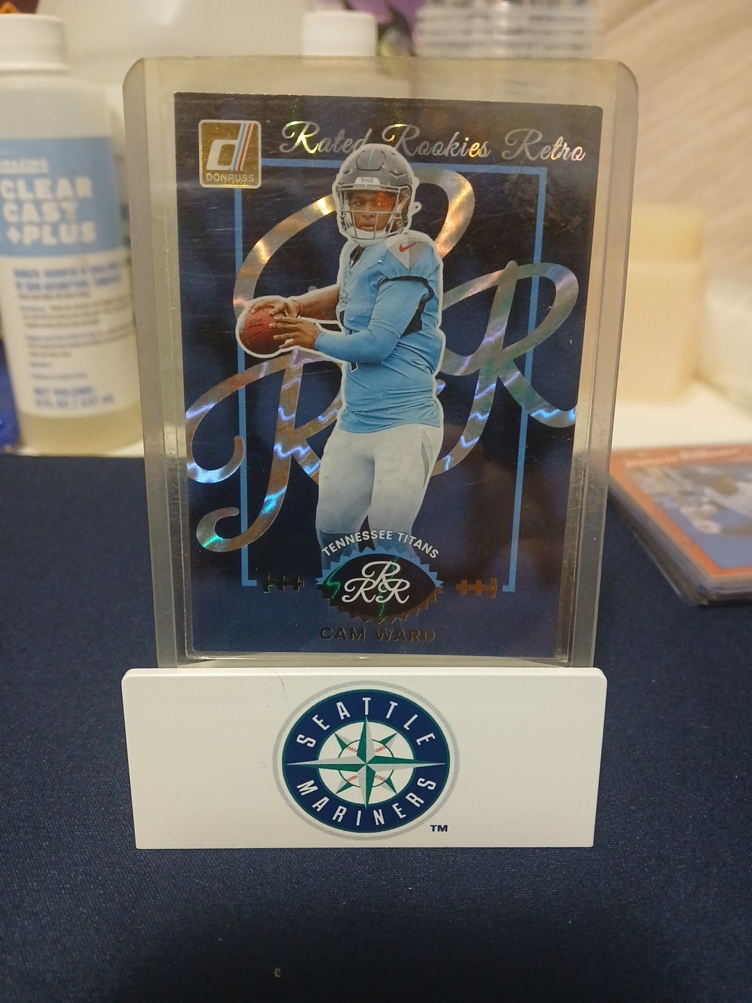 2025 Panini Donruss Cam Ward Rated Rookie Retro RC #2 Titans