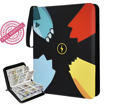 9-Pocket 900-Card PU Leather Binder Album   TCG, MTG, Sports  Game Card Storage