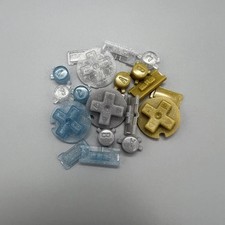 1x Power ON OFF A B button D-Pad Buttons Keypads for Gameboy Color GBC