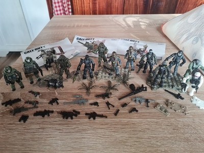 Mega Bloks Collector Series Call of Duty 14 Stück Konvolut Figuren Vintage RAR