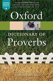 The Oxford Dictionary of Proverbs (Oxford Quick Referenc... | Buch | Zustand gut