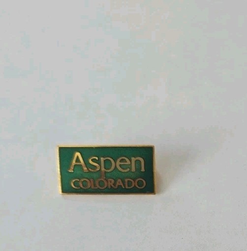 Aspen Ski Pin Colorado