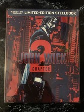 John Wick: Chapter 2 (Blu-ray/DVD) Steelbook w/ Protector *NO DIGITAL*