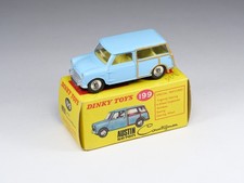 DINKY TOYS ENGLAND - 199 - Austin Seven Countryman - Yellow Interior - Boxed