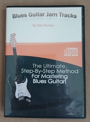  Blues Guitar Jam Tracks Cd  Dan Denley