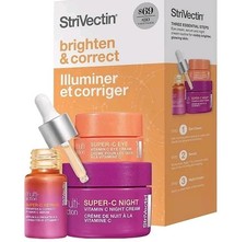 StriVectin Brighten  Correct Vitamin C Retinol Skincare Trio Kit NEW