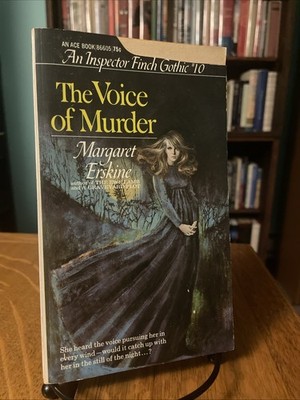 Margaret Erskine: The Voice Of Murder Pbk Ace Gothic Romance Inspector Finch