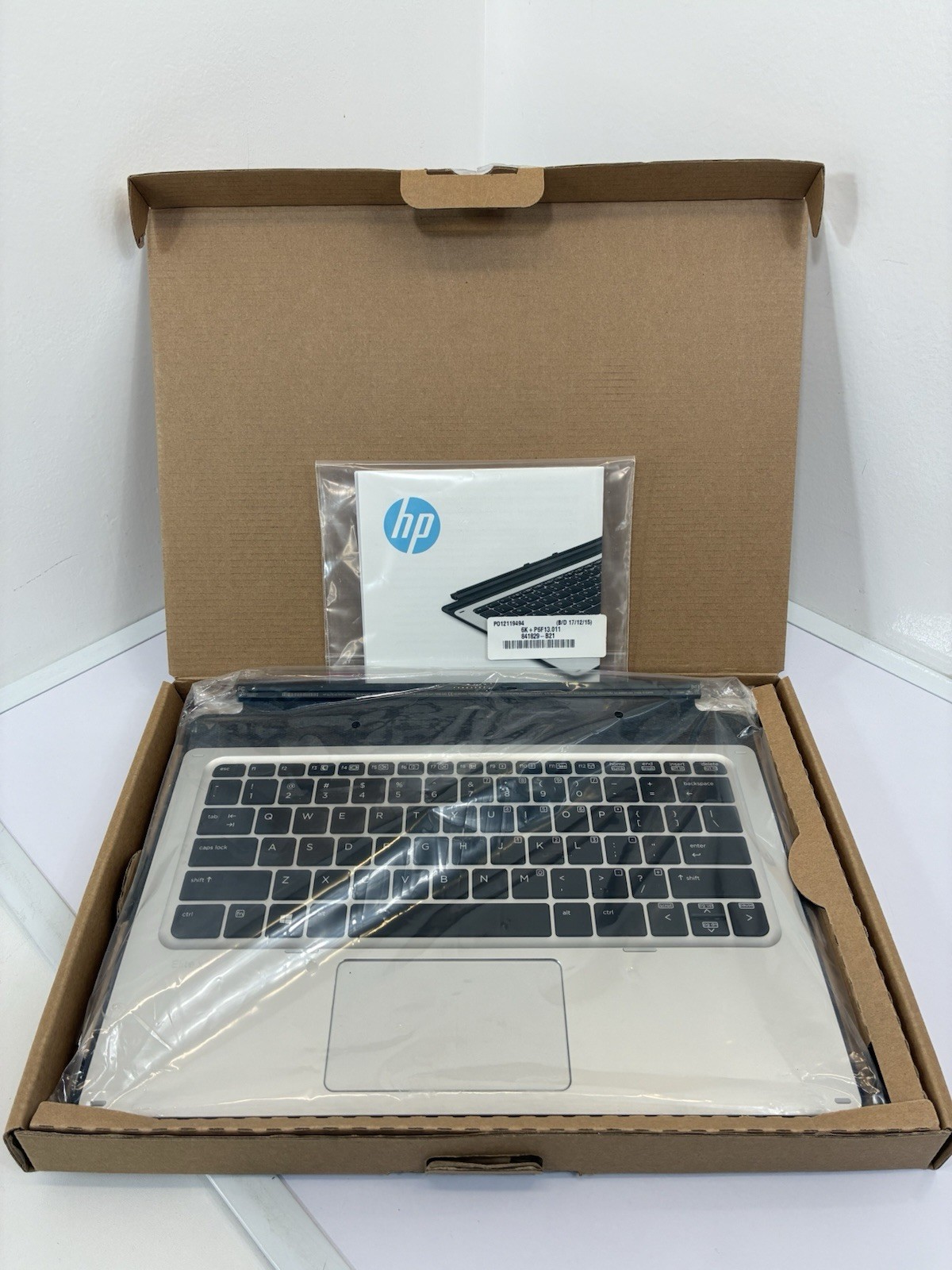 HP Elite x2 1012 G1 Travel Keyboard NEW OPEN BOX FACTORY SEALED HSTNN-D72K