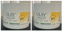 Olay Complete+ 3-In-1 Rich Moisturizing Cream, Sensitive - FF, 8.5 oz (2 Pack)
