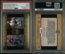BRYAN BERARD TROTTIER 1997 SPA TRADITIONS DUAL AUTO /352 PSA 5 AUTO AUTH POP 1