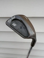 Ping ISI Black Dot Beryllium Copper BeCu Lob Wedge Ping Z-Z65 Steel Stiff