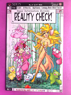 SUPER INFORMATION HIJINKS: REALITY CHECK  VOLUME II #5 FINE 1997 COMBINE SHIP