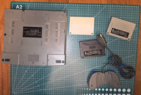 Sega Saturn Gray Console 21 Games & Ram Memory Cartridges Set Japan - Read Desc