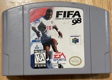 FIFA Road To World Cup 98 ( Nintendo 64 ) N64 Game Cartridge 