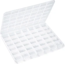 42 Grids Plastic Bead Organizer Beads Storage Containers Bead Holder Organizer C