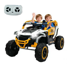 Ride on Models Truck Car 12V Kids Electric Vehicles,Remote Control 2 Seater UTV