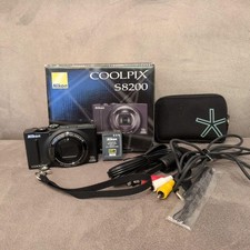 Special Nikon COOLPIX S8200 Black Nikon with Box