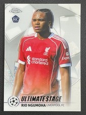 Rio Ngumoha 2025-26 Topps UCC Ultimate Stage Chrome RC #US-3 -6r