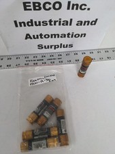 BUSSMAN FUSETRON FRN-R-50, LOT OF 6, DUAL ELEMENT, TIME DELAY FUSE, 250V, 50A