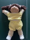 Cabbage Patch Doll VINTAGE Yellow Workout Outfit