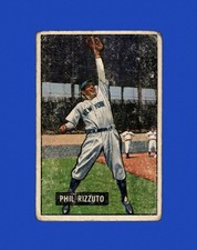 1951 Bowman Set-Break # 26 Phil Rizzuto LOW GRADE (crease) *GMCARDS*