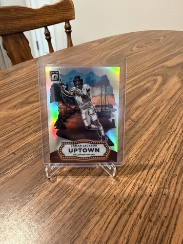 2025 Donruss Optic Lamar Jackson Base (RAW)