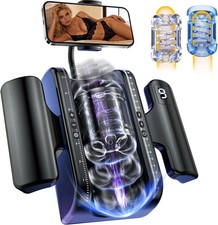 Male Massager Toys for Men Thrusting Male Stroker with 360 Heating 5Speed Smooth