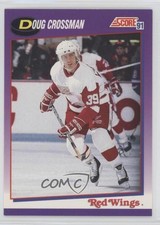 1991-92 Score American Doug Crossman #38 13h3