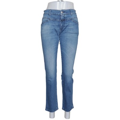 Closed, Jeans, Größe: 28, PEDAL QUEEN, Blau, Baumwolle/Elasthan, Einfarbig #yNC