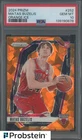 2024 Panini Orange Ice Prizm #252 Matas Buzelis Chicago Bulls RC Rookie PSA 10