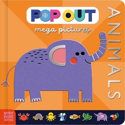 Zaina Abbas Pop Out Mega Pictures Animals (Kartonbuch)