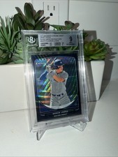 2013 Bowman Chrome Aaron Judge Black Wave Refractor BGS 9 Rookie