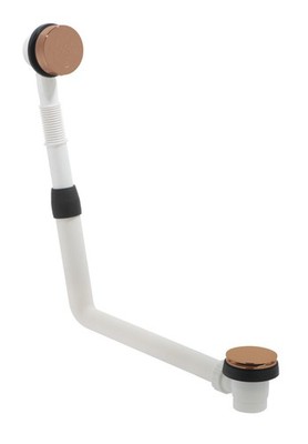 VADO CLICKER BAD AB- & ÜBERLAUF GEBÜRSTETE BRONZE IND-71389/RO-BRZ UVP 100£