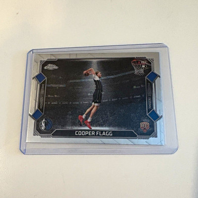 Topps Chrome Update 2026 Cooper Flagg Dallas Mavericks Moment in Time RC