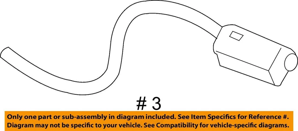SE ADAPTA A CABLE CHEVROLET CORVETTE 2005-2010 ASM RDO ANT CBL EXTN 10352909 - NUEVO OEM Foto 3 de 3