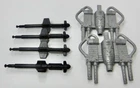 1995Hasbro G.I.Joe Sgt.Savage P 40 4Warhawk Missiles &both Launchers Accessories