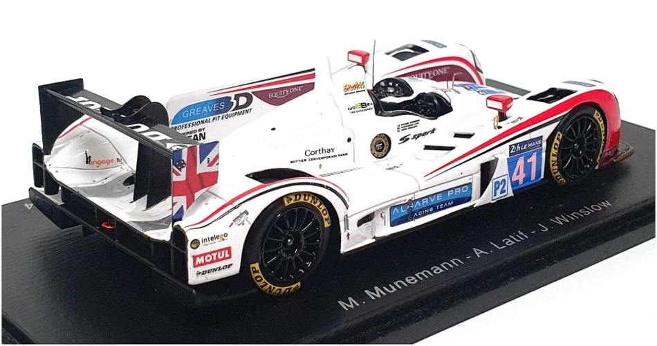 Spark escala 1/43 S4220 - Zytek Z11SN Nissan #41 Le Mans 2014 - blanco Foto 2 de 4