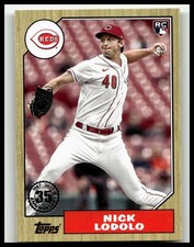 2022 Topps Update #87TBU-16 Nick Lodolo Cincinnati Reds