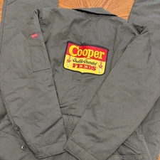 VTG Big Smith Cooper Feeds Insulated Coveralls Sz 42 Medium Patch Logo USA MADE