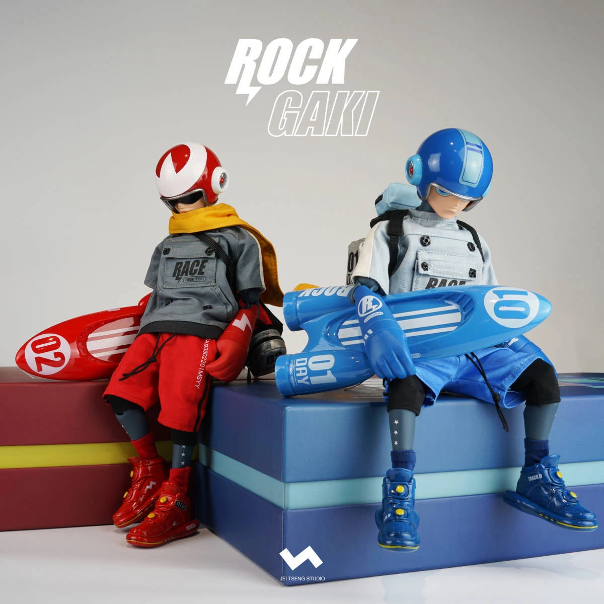 JTスタジオ Rock Gaki 2PACKセット 1/6 フィギュア-